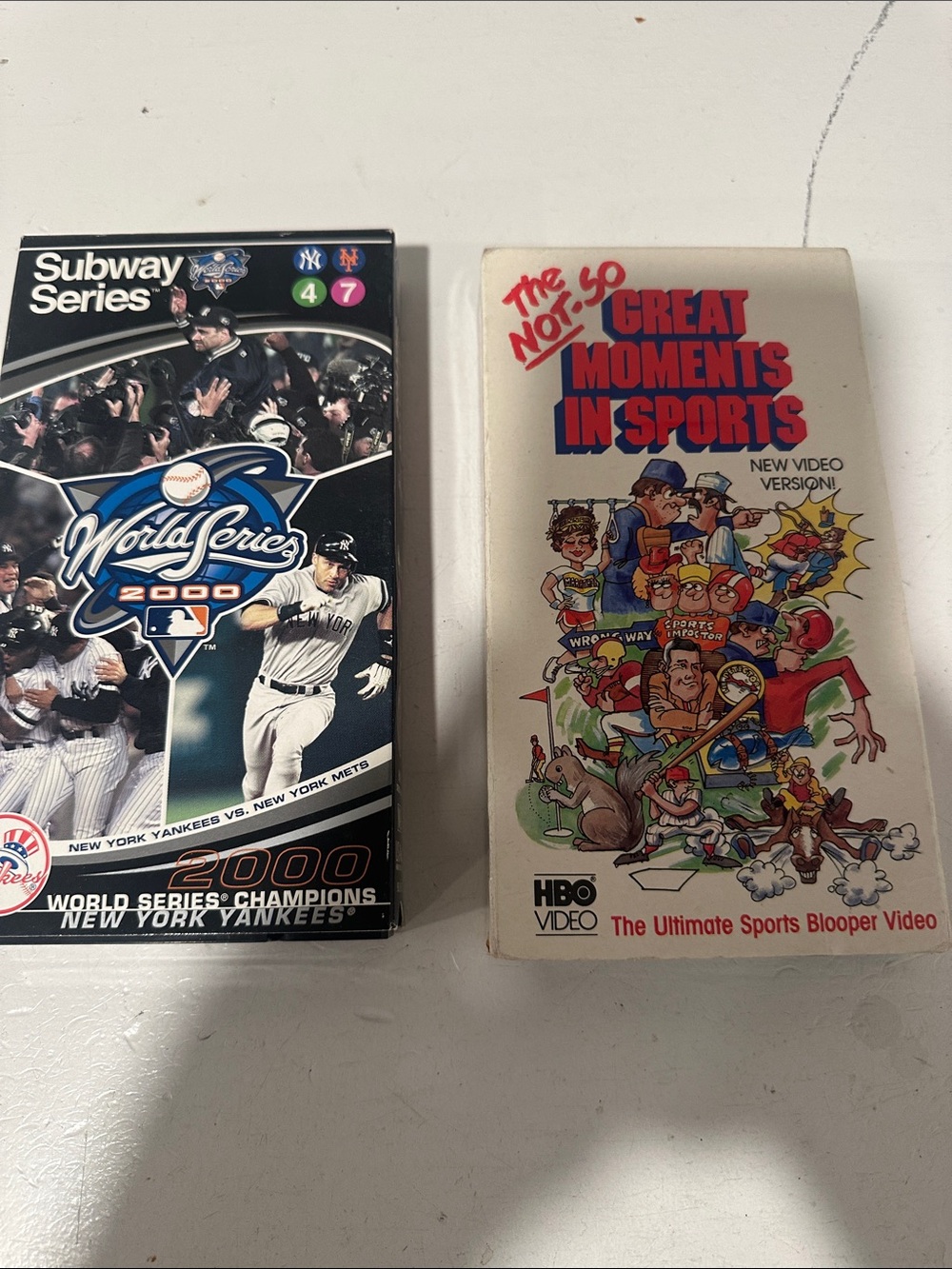 World Series 2000 New York Yankees VHS - Black